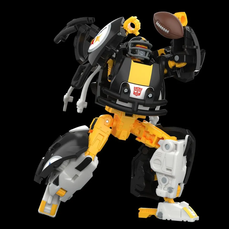 Hasbro Transformers NFL x Steelers Steelsmash Action Figure - Image 6