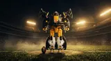 Hasbro Transformers NFL x Steelers Steelsmash Action Figure - Thumbnail 10