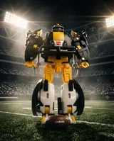 Hasbro Transformers NFL x Steelers Steelsmash Action Figure - Thumbnail 11