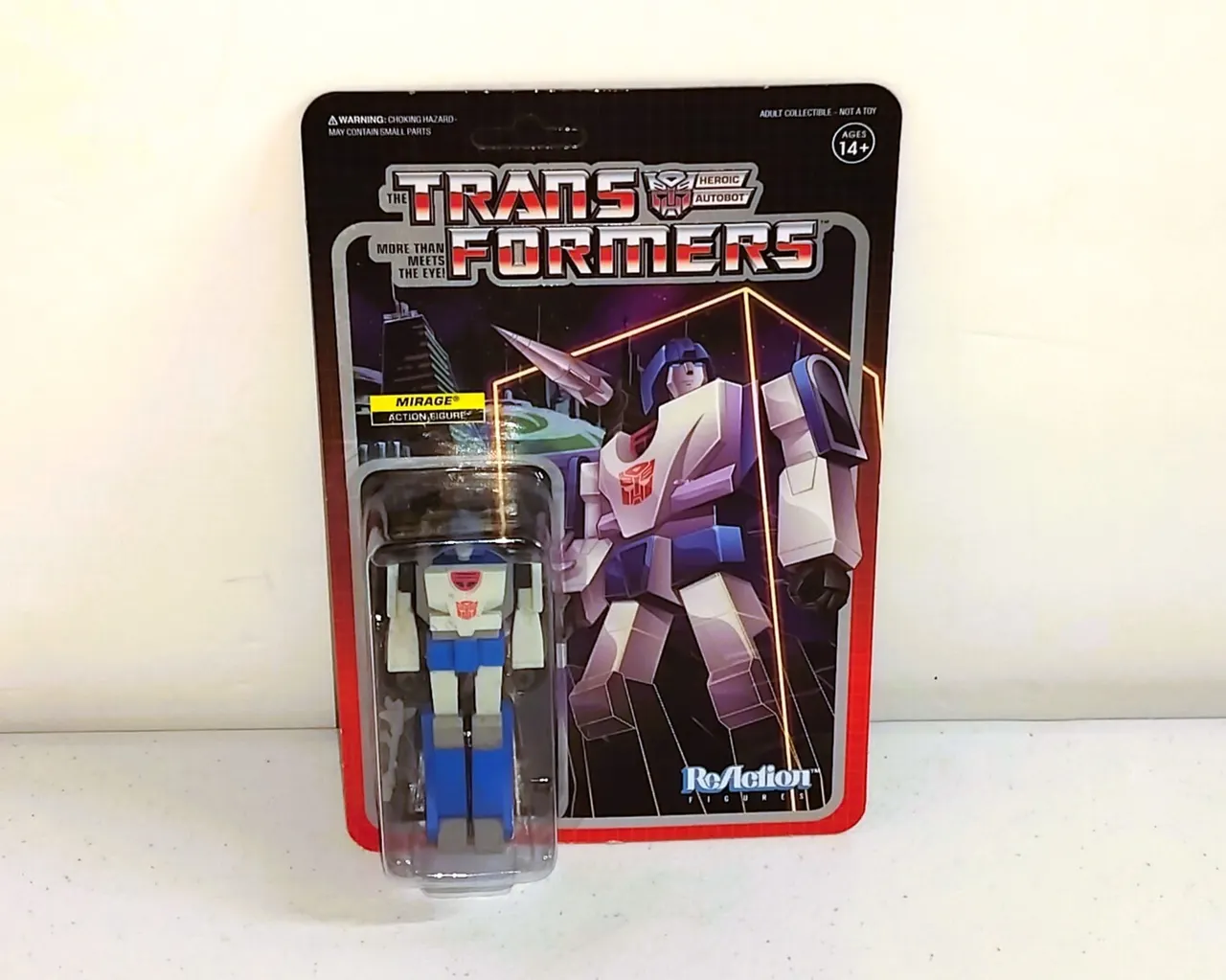 Super7 Transformers Mirage ReAction 3.75" Figure – Sealed - Image 7
