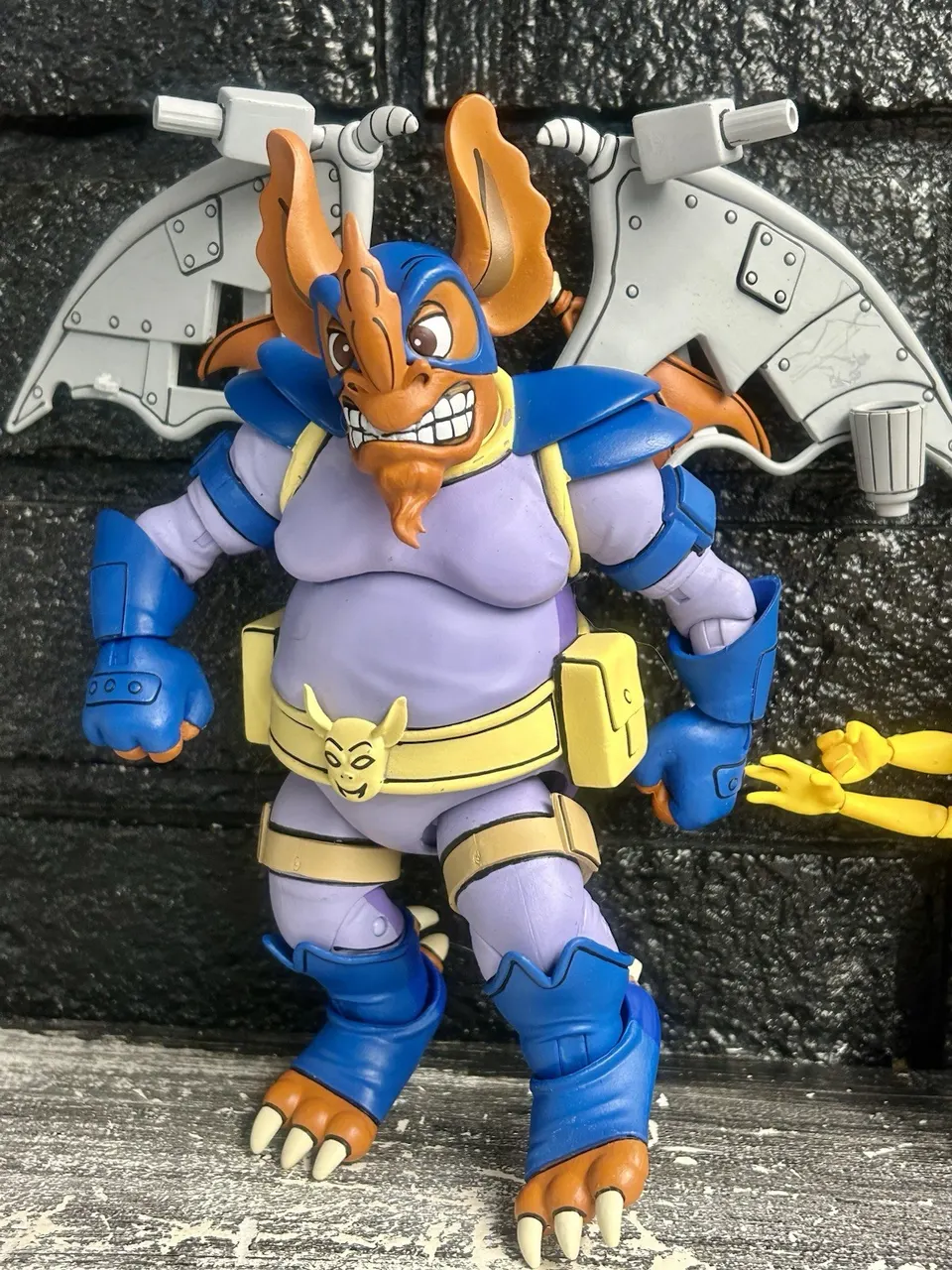 NECA TMNT 7-Inch Cartoon Series 2-Pack – Wingnut & Screwloose - Image 1