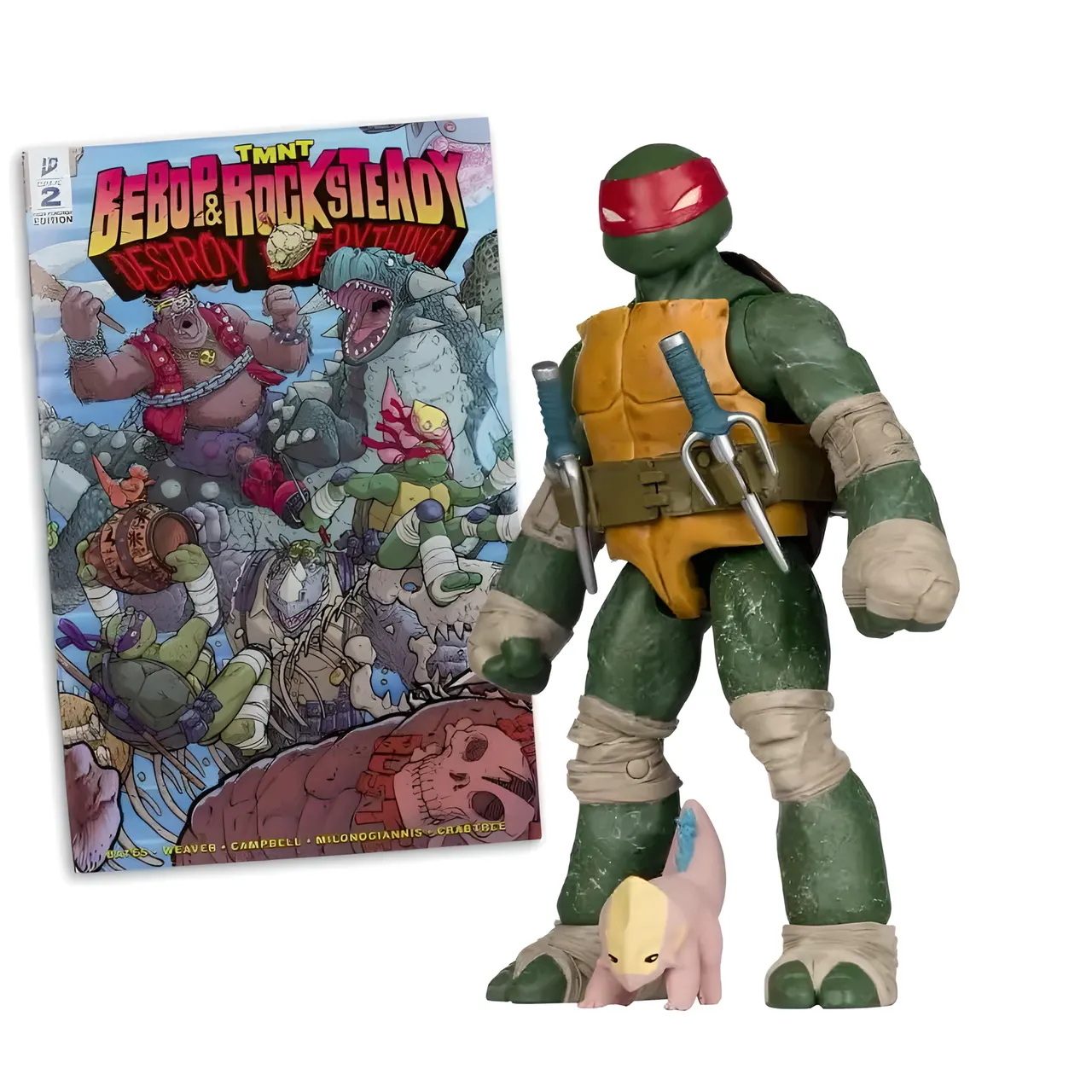 McFarlane Toys Page Punchers Raphael TMNT 5" Figure - Image 1
