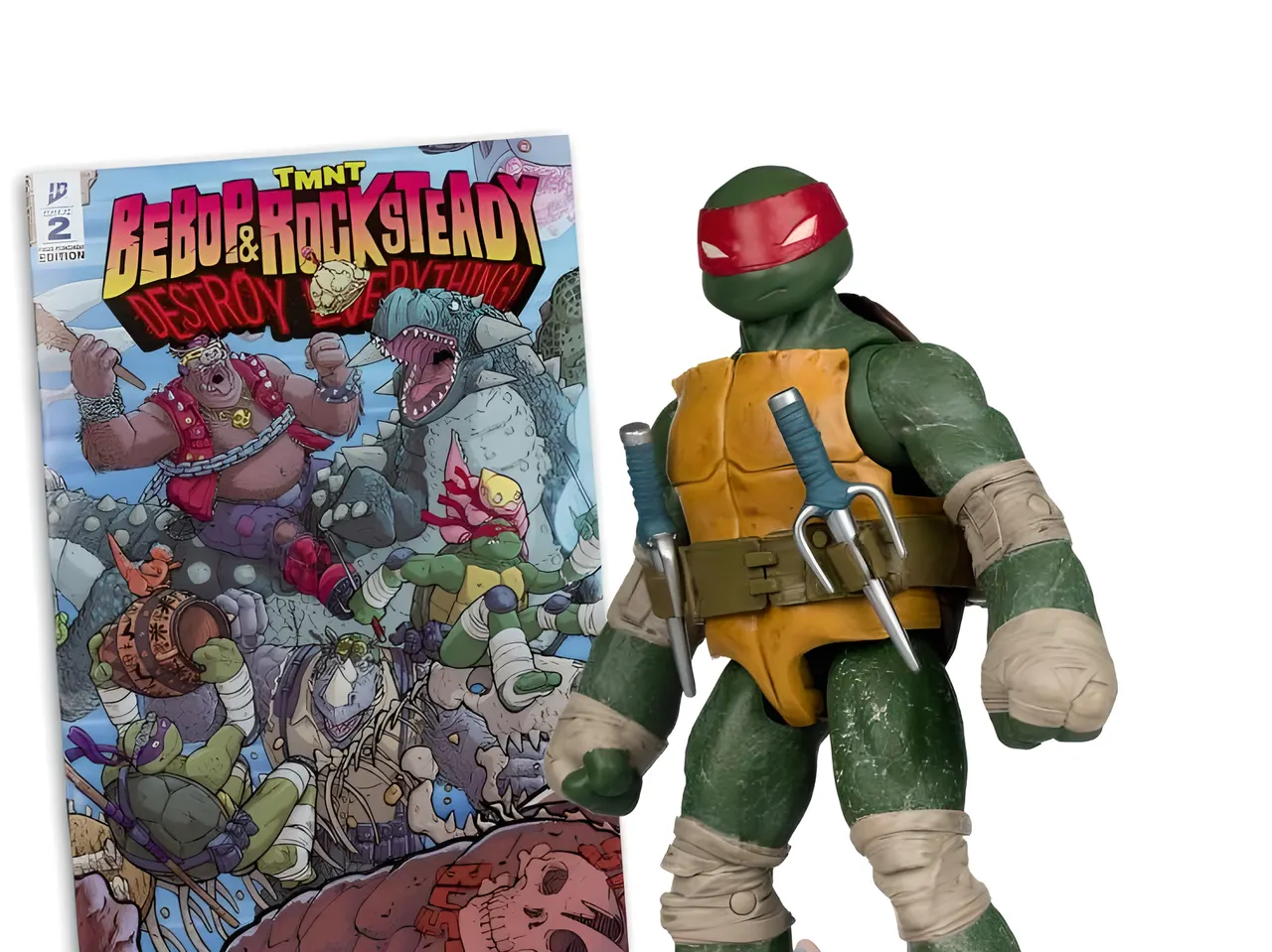 McFarlane Toys Page Punchers Raphael TMNT 5" Figure - Image 3