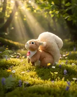 Trudi Fawn 15cm Plush Toy – Cute Deer Soft Toy - Thumbnail 2
