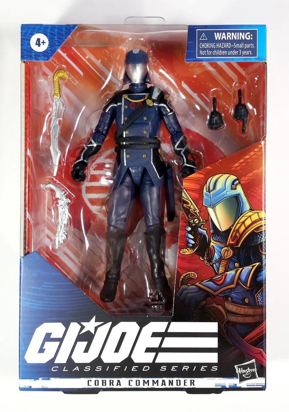 Hasbro G.I. Joe Classified Series Cobra Commander 6" Action Figure - Image 3