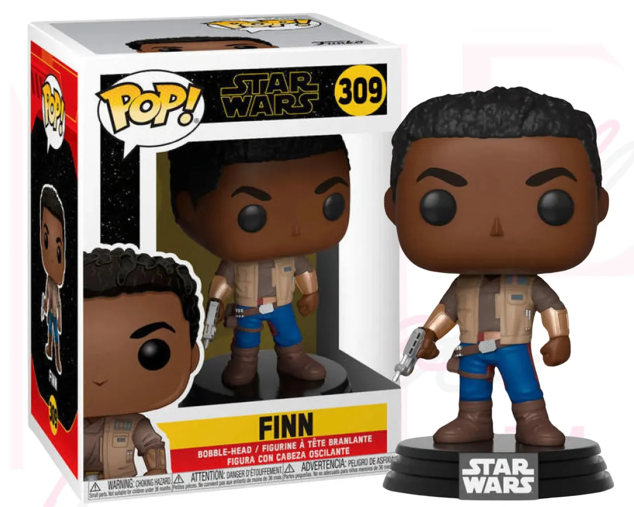 Funko POP! Star Wars Rise of Skywalker Finn #39885 – Figura de vinilo - Image 3