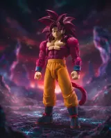Bandai Spirits S.H. Figuarts Son Goku Super Saiyan 4 Daima 15cm - Thumbnail 9