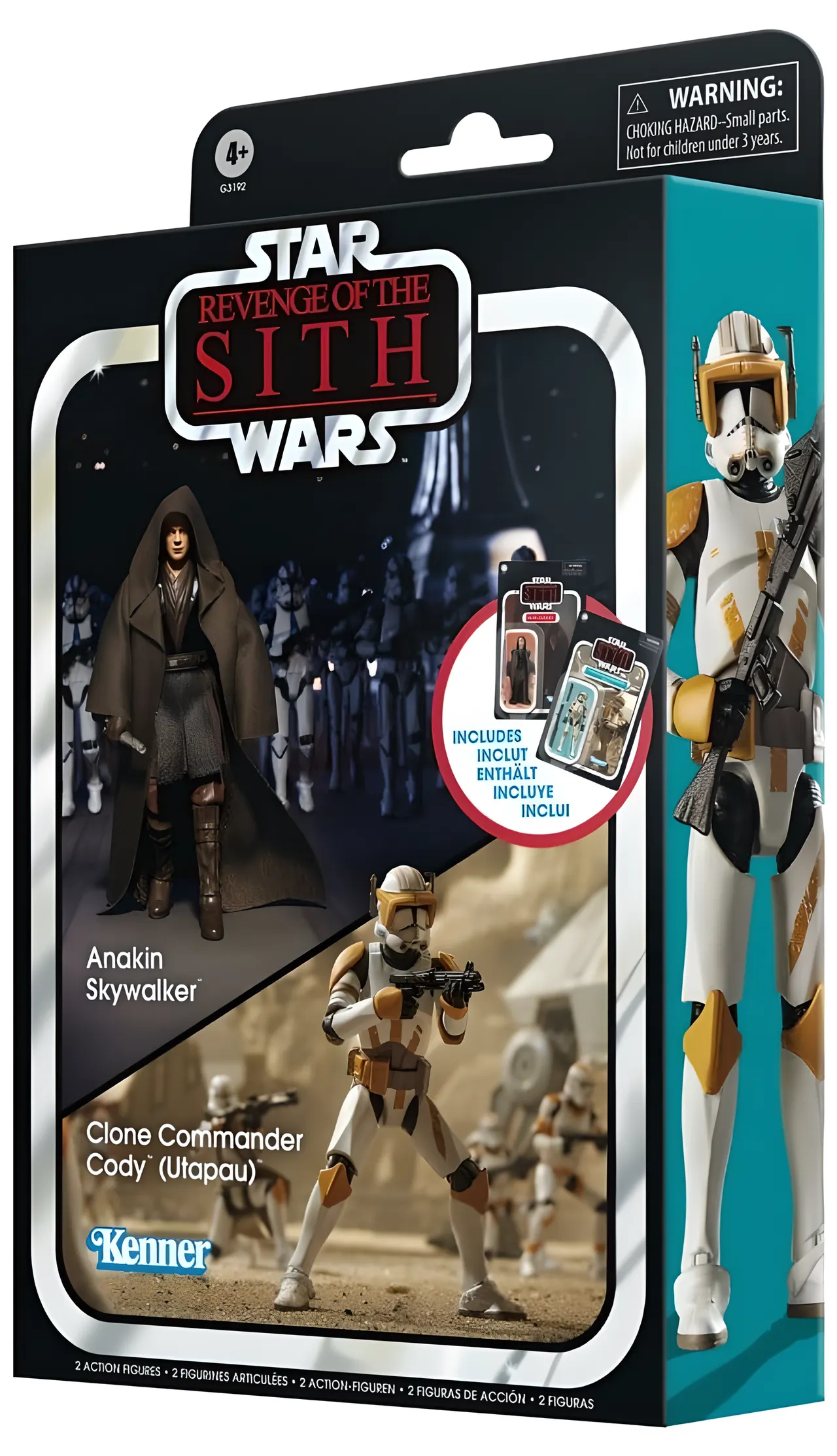 Star Wars Vintage Collection Anakin & Cody 3.75" 2-Pack - Image 8