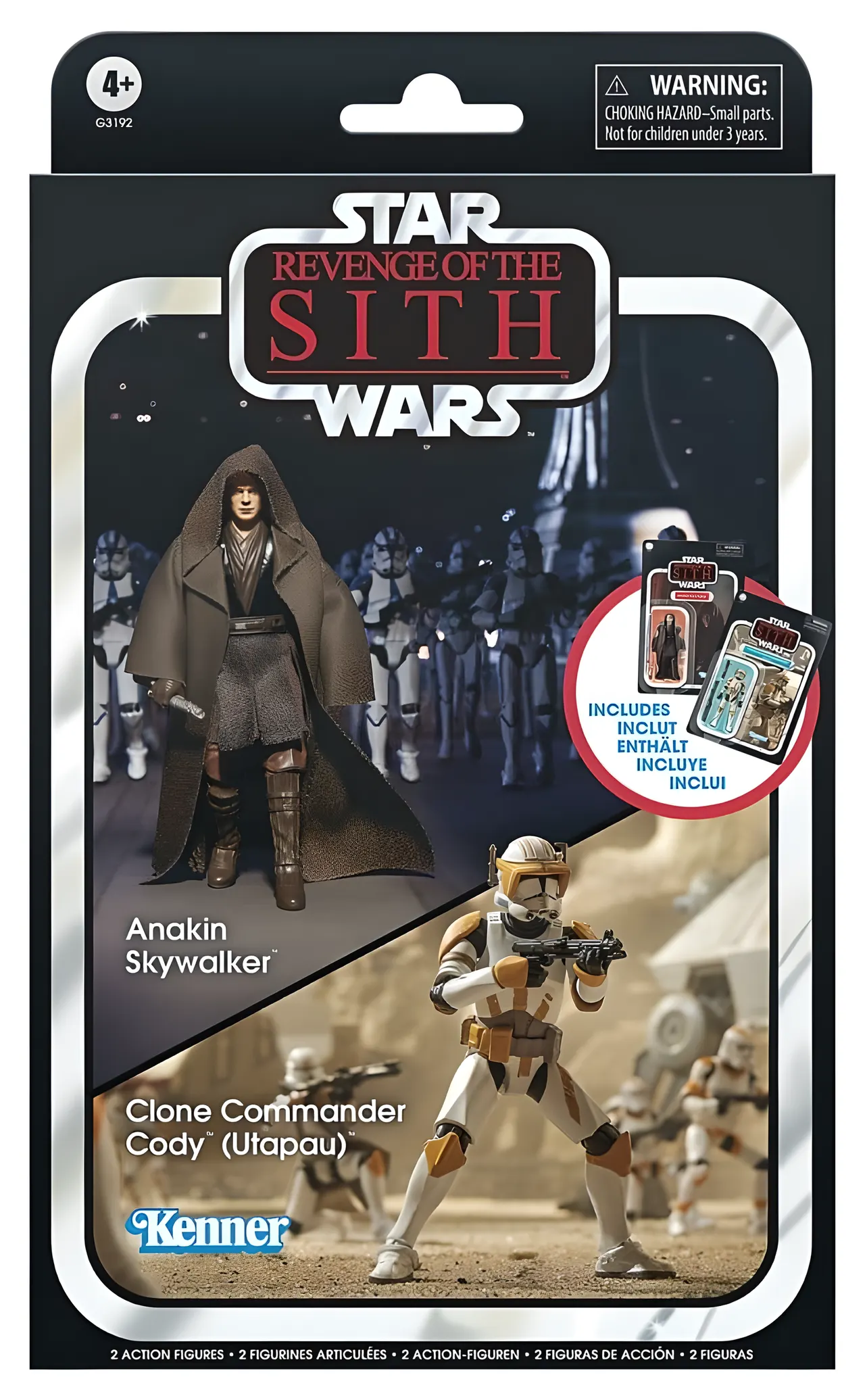 Star Wars Vintage Collection Anakin & Cody 3.75" 2-Pack - Image 9