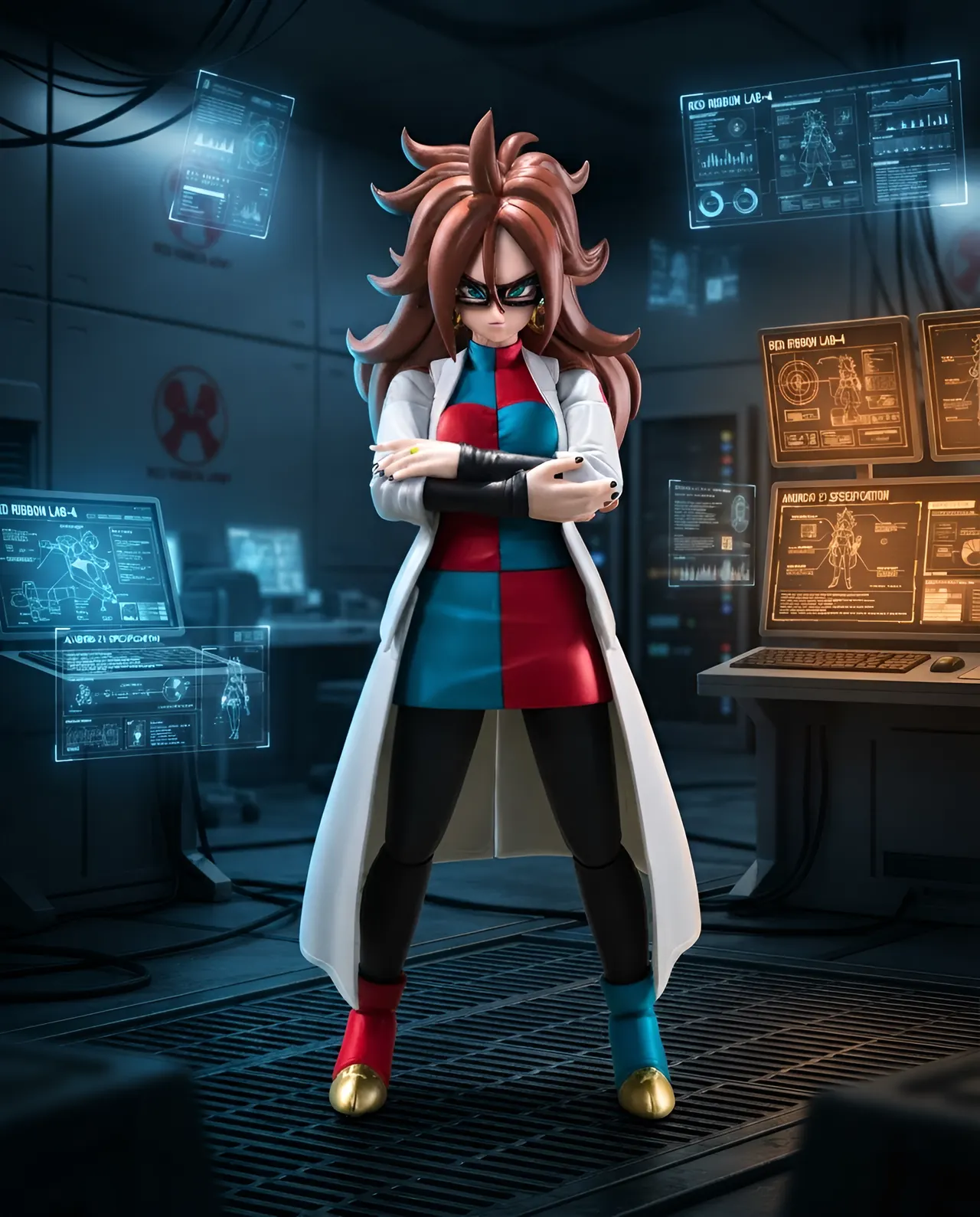 Bandai Spirits S.H.Figuarts Android 21 Lab Coat Ver. 15cm Figure - Image 6
