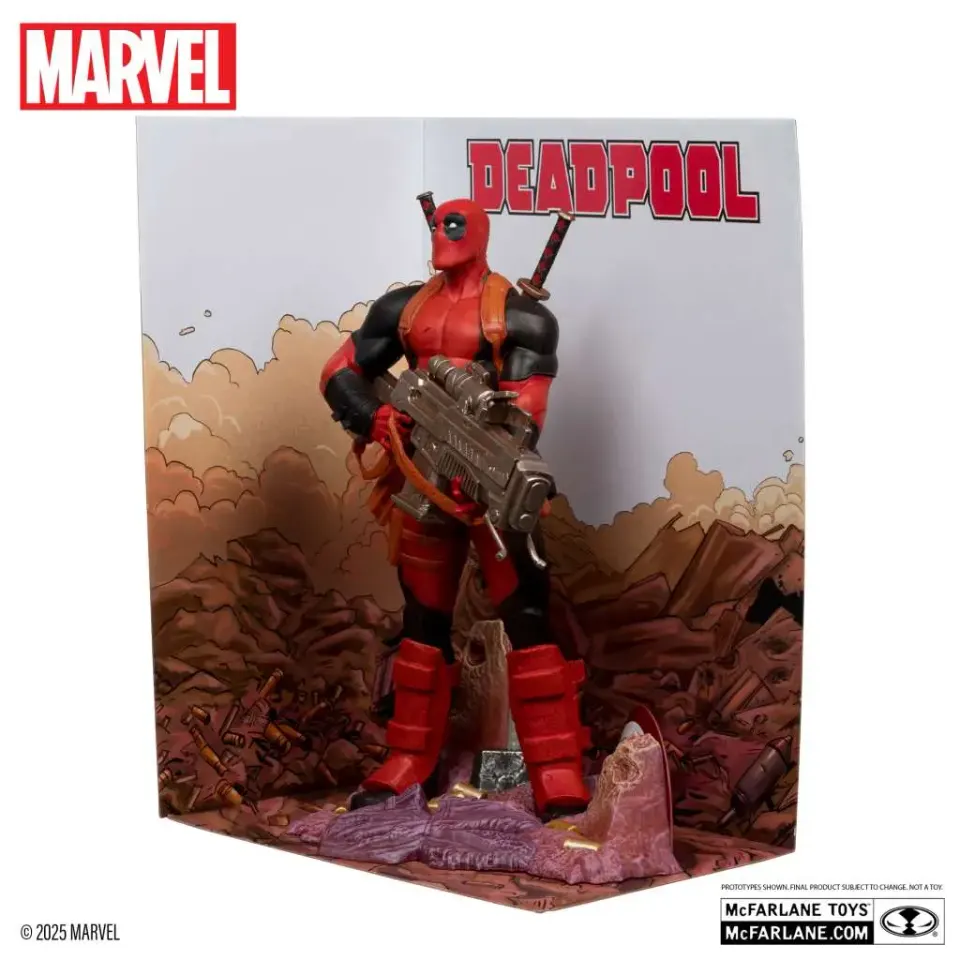 McFarlane Toys Marvel Legends Armorized Deadpool 1/6 Scale Figure - Image 1