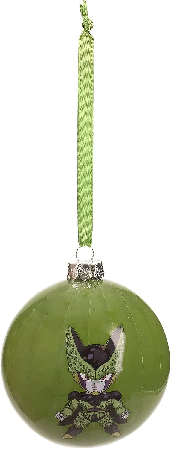Plastoy Cell Chibi Christmas Ornament – Dragon Ball Z Bauble - Image 1