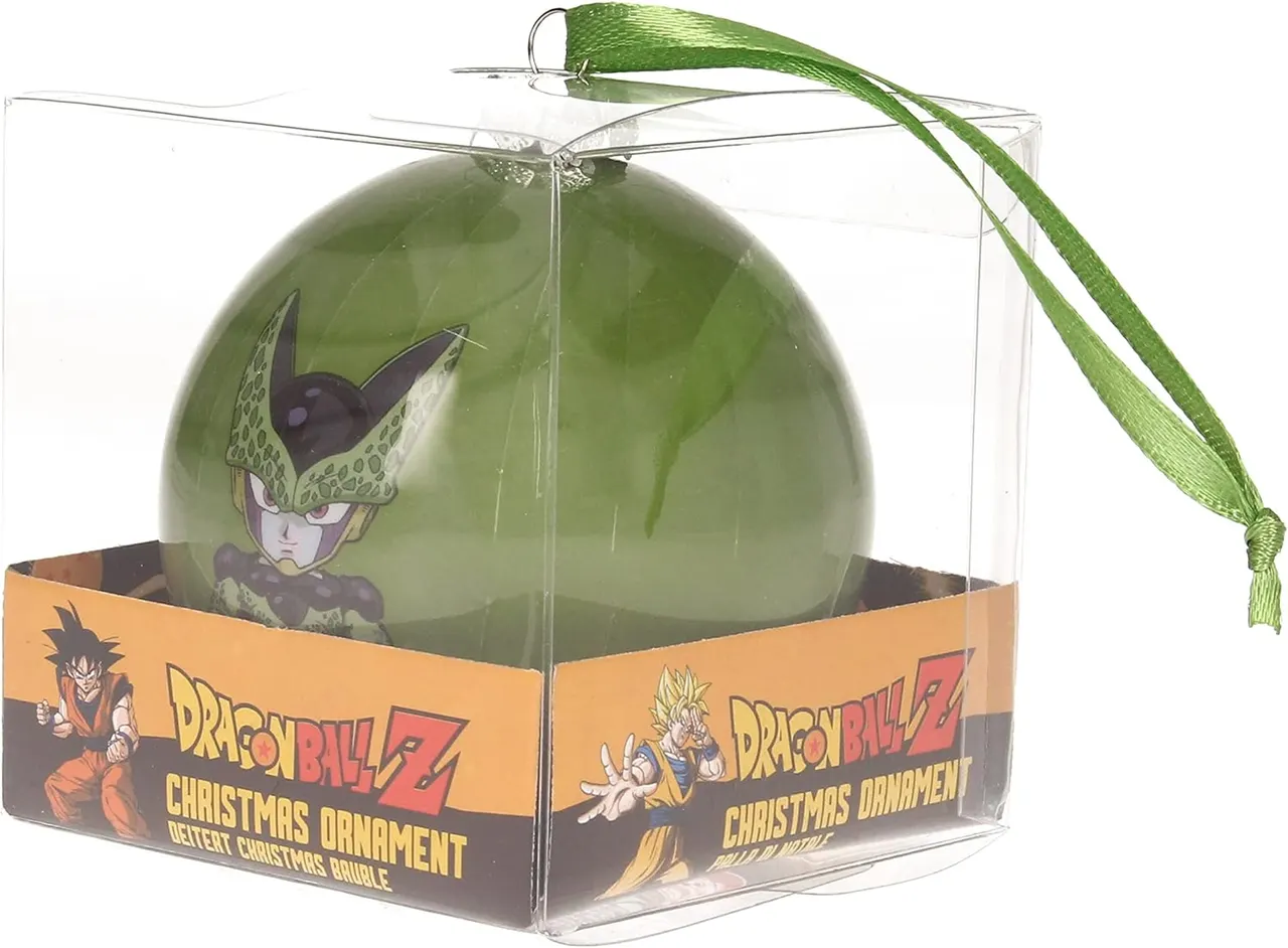 Plastoy Cell Chibi Christmas Ornament – Dragon Ball Z Bauble - Image 6