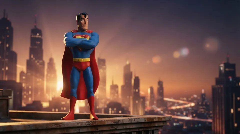 NECA Toony Terrors Superman 6\" Action Figure