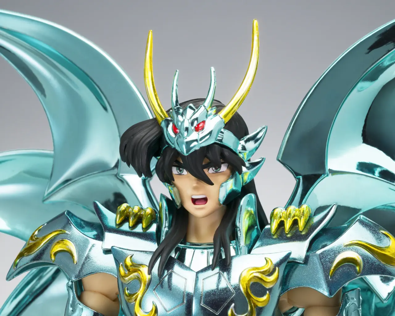 Bandai Spirits Saint Cloth Myth EX 18cm Dragon Shiryu God Cloth Figure - Image 4