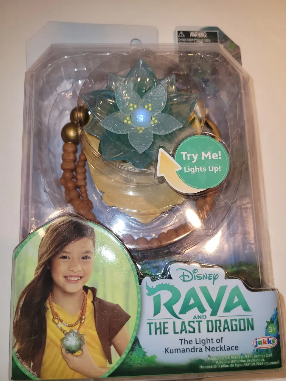 Jakks Pacific Disney Raya Light-Up Kumandra Flower Necklace - Image 2