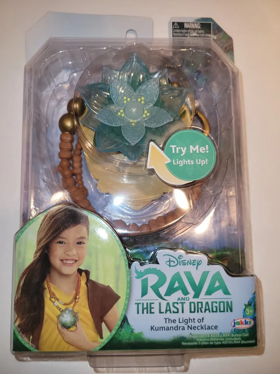 Jakks Pacific Disney Raya Light-Up Kumandra Flower Necklace - Image 1