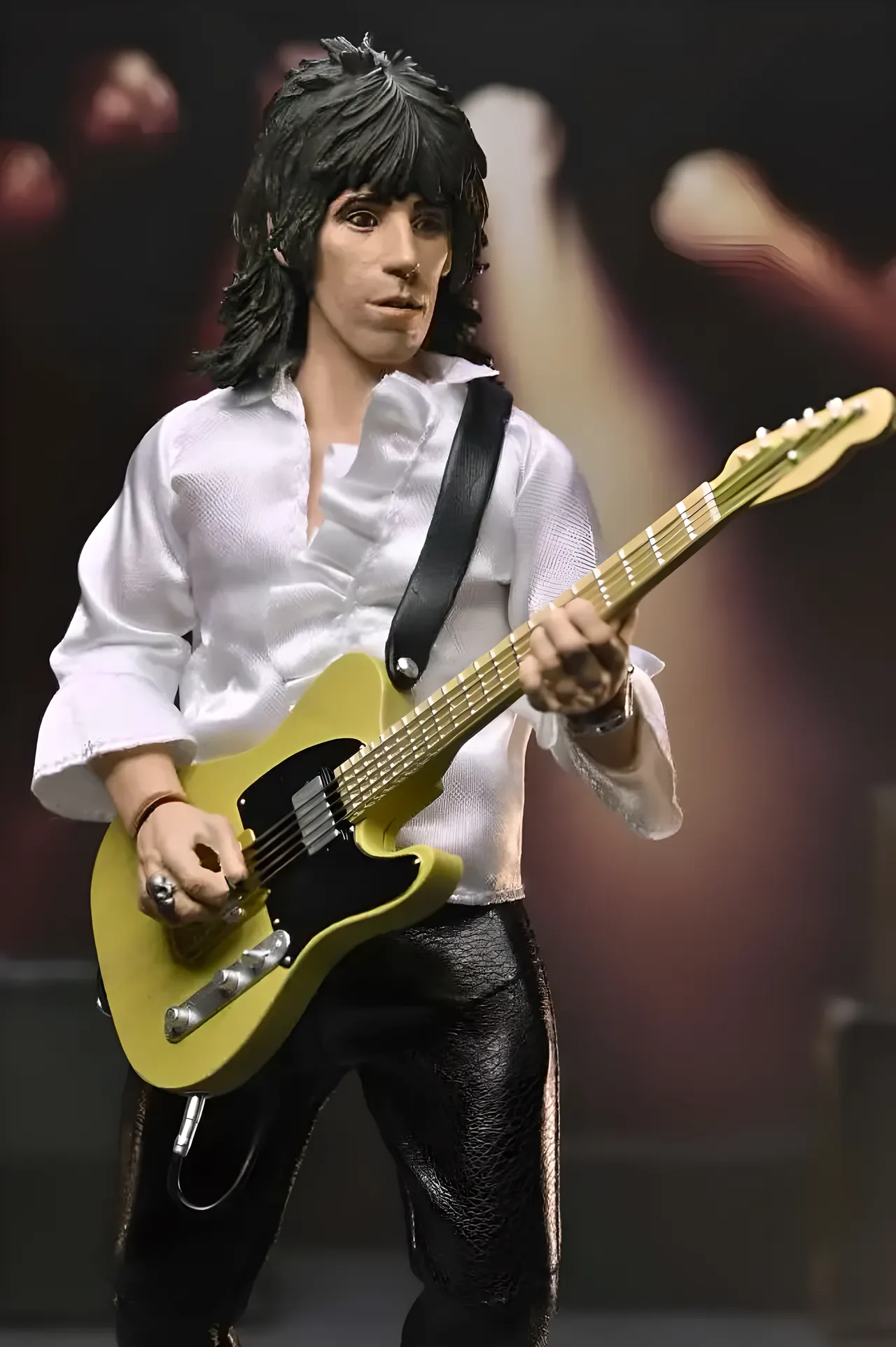 NECA The Rolling Stones Keith Richards 1975 8" Clothed Action Figure - Image 2