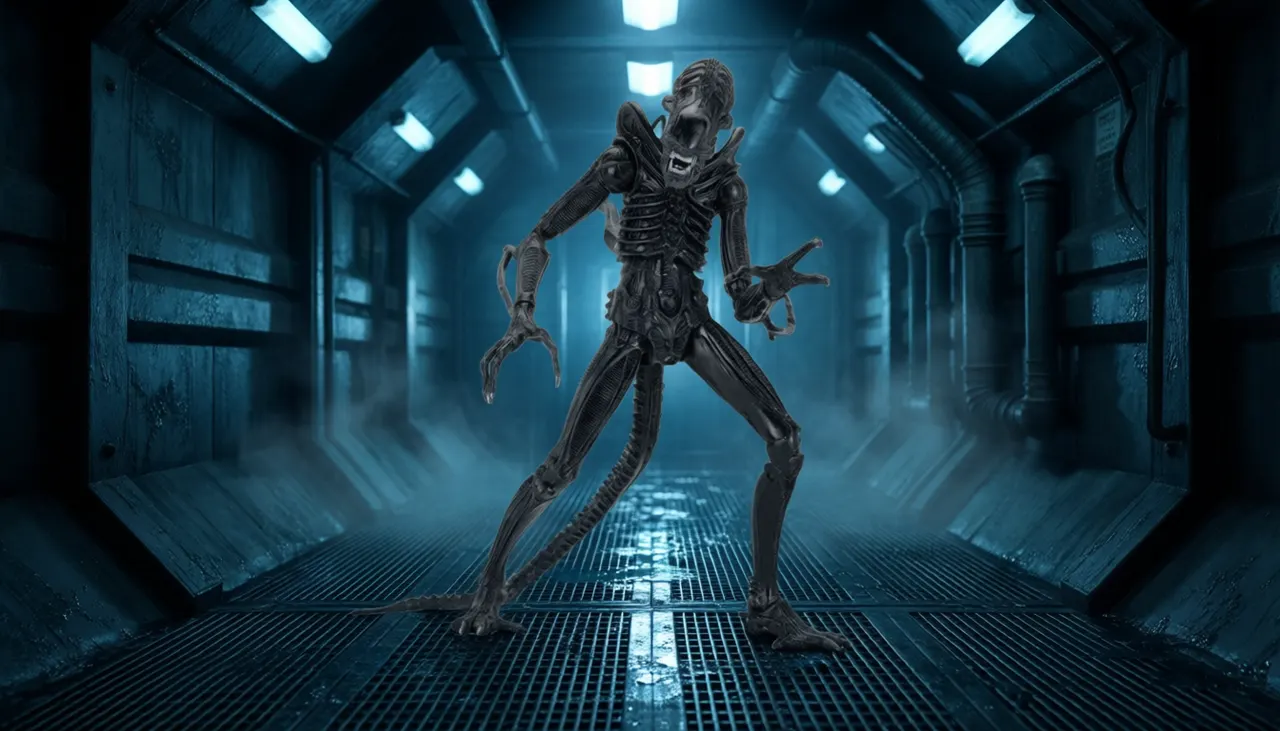 NECA Aliens Ultimate Action Figure – Xenomorph Warrior (40th Anniversary, 23 cm) - Image 12