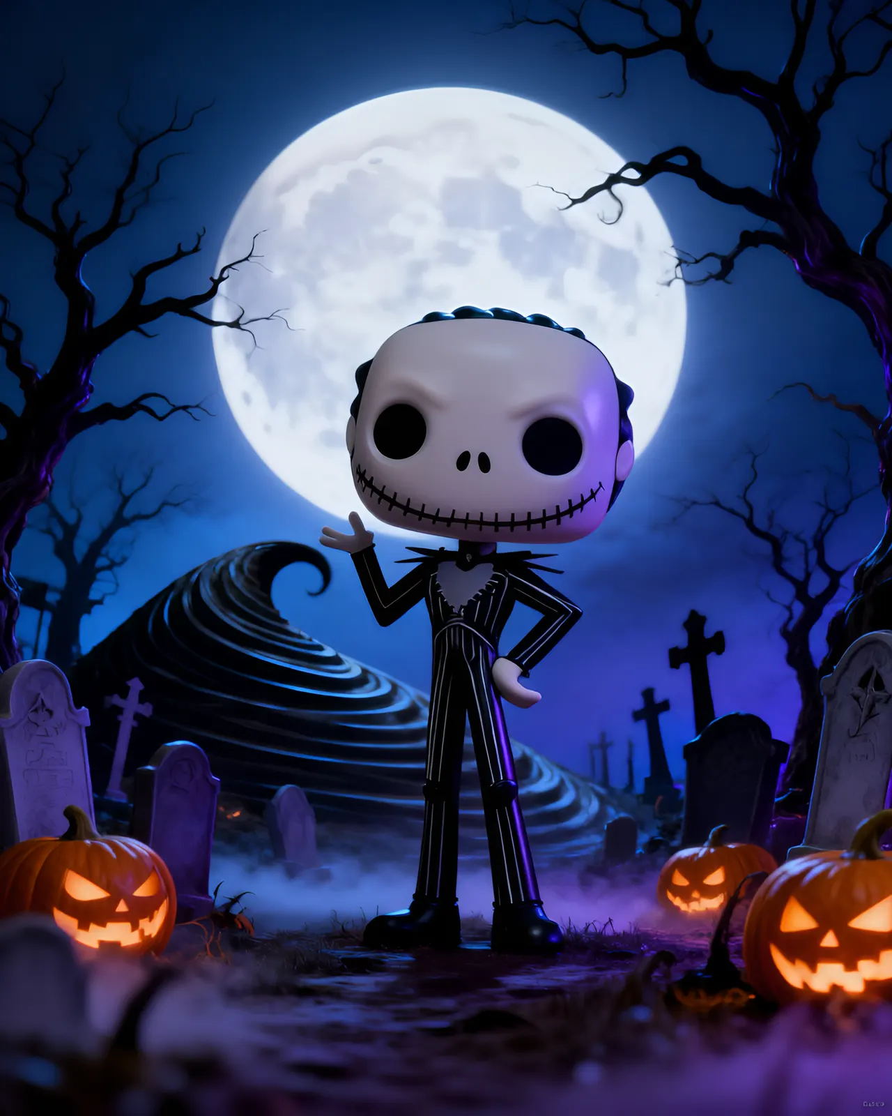 Funko Something Wild Card Game – Jack Skellington – Nightmare - Image 3