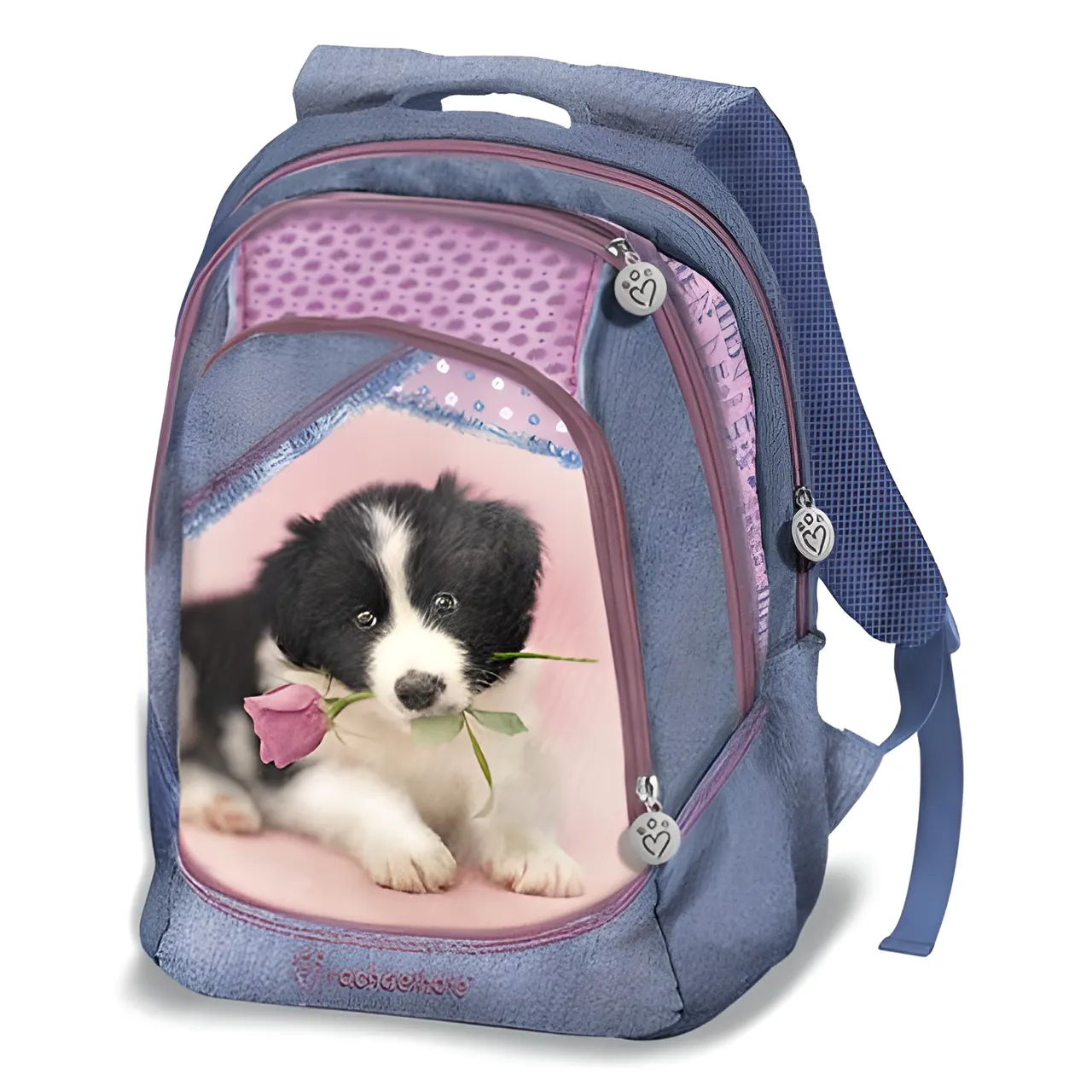 Comix Rachael Hale Backpack with Dog – 3‑Zip (2019/2020) - Image 1