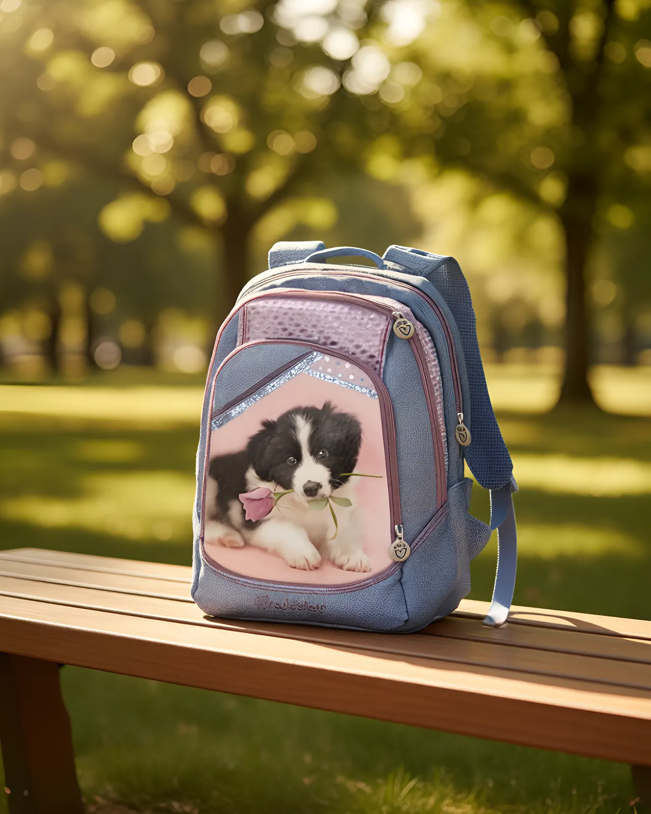 Comix Rachael Hale Backpack with Dog – 3‑Zip (2019/2020) - Image 3