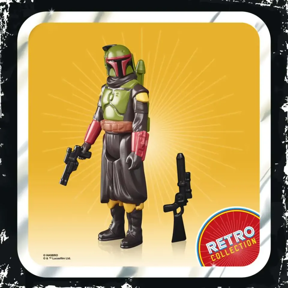 Hasbro Star Wars Retro Collection Boba Fett (Mandalorian) 3.75" - Image 1