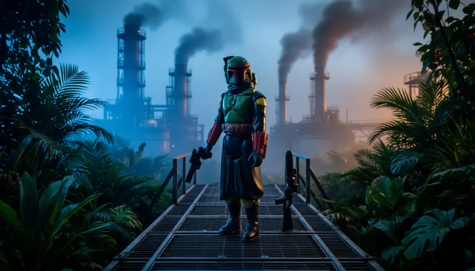 Hasbro Star Wars Retro Collection Boba Fett (Mandalorian) 3.75"