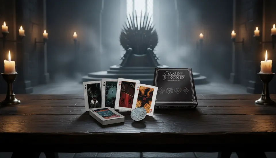 USAopoly Game of Thrones Premium Playing Cards Dealer Set