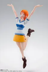 Bandai Spirits One Piece S.H.Figuarts Nami (Romance Dawn) Figure - Thumbnail 1