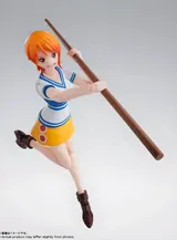Bandai Spirits One Piece S.H.Figuarts Nami (Romance Dawn) Figure - Thumbnail 2