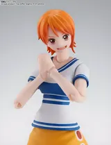Bandai Spirits One Piece S.H.Figuarts Nami (Romance Dawn) Figure - Thumbnail 5