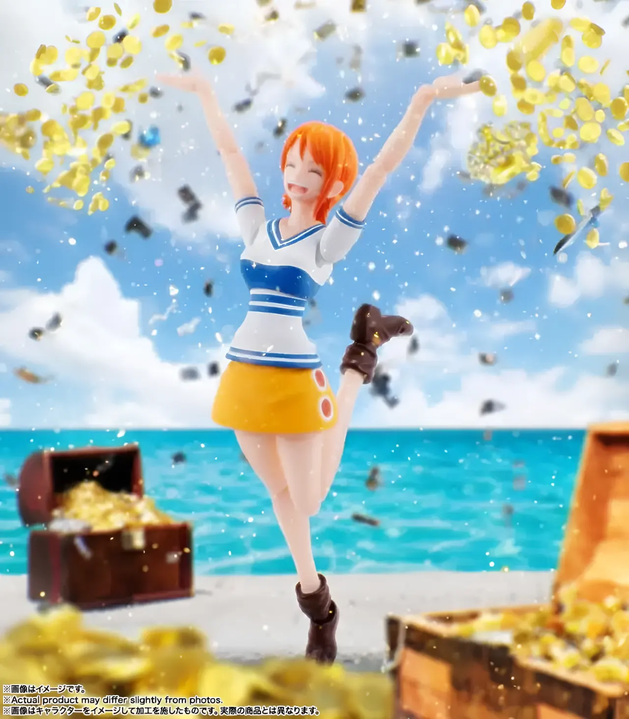 Bandai Spirits One Piece S.H.Figuarts Nami (Romance Dawn) Figure - Image 10