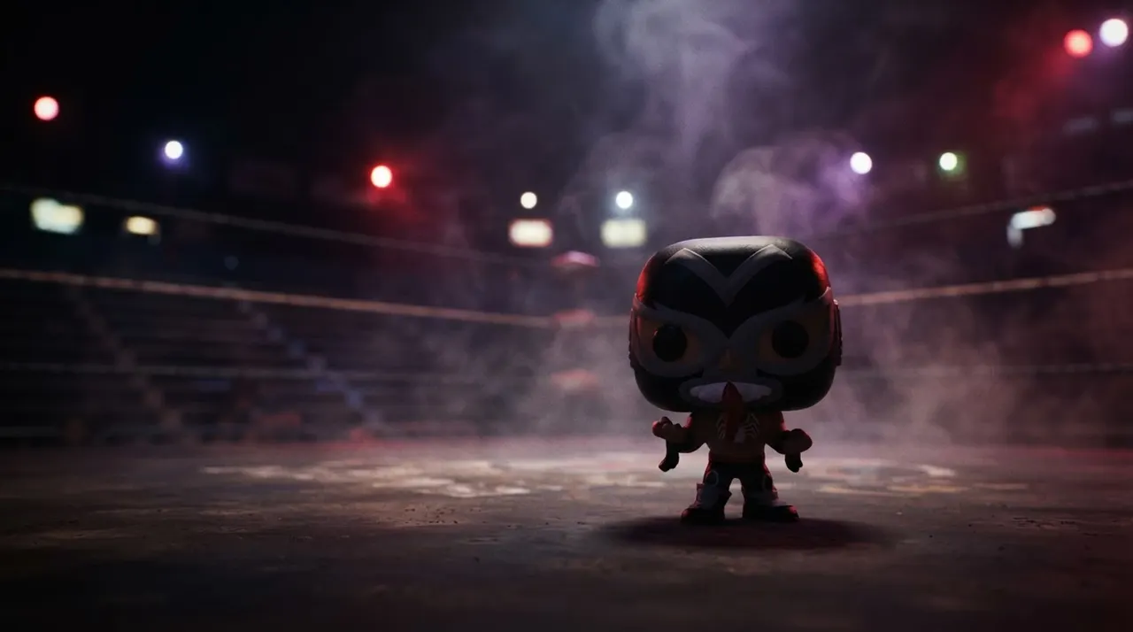 Funko Pop! Keychain Marvel Luchadores Venom - Image 9
