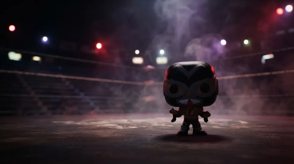 Funko Pop! Keychain Marvel Luchadores Venom