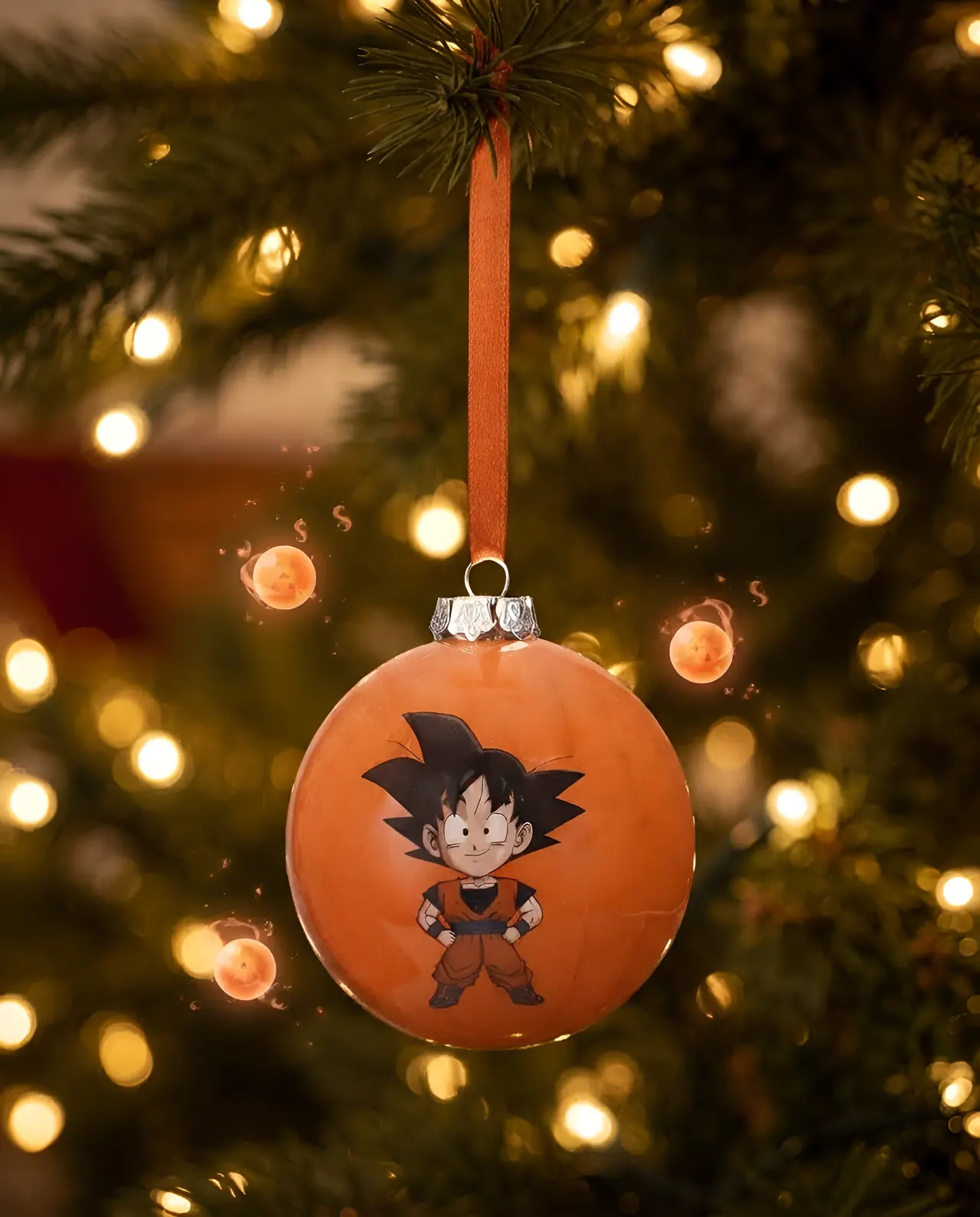 Plastoy Christmas Ball Goku (Chibi) – Dragon Ball Z Ornament - Image 7