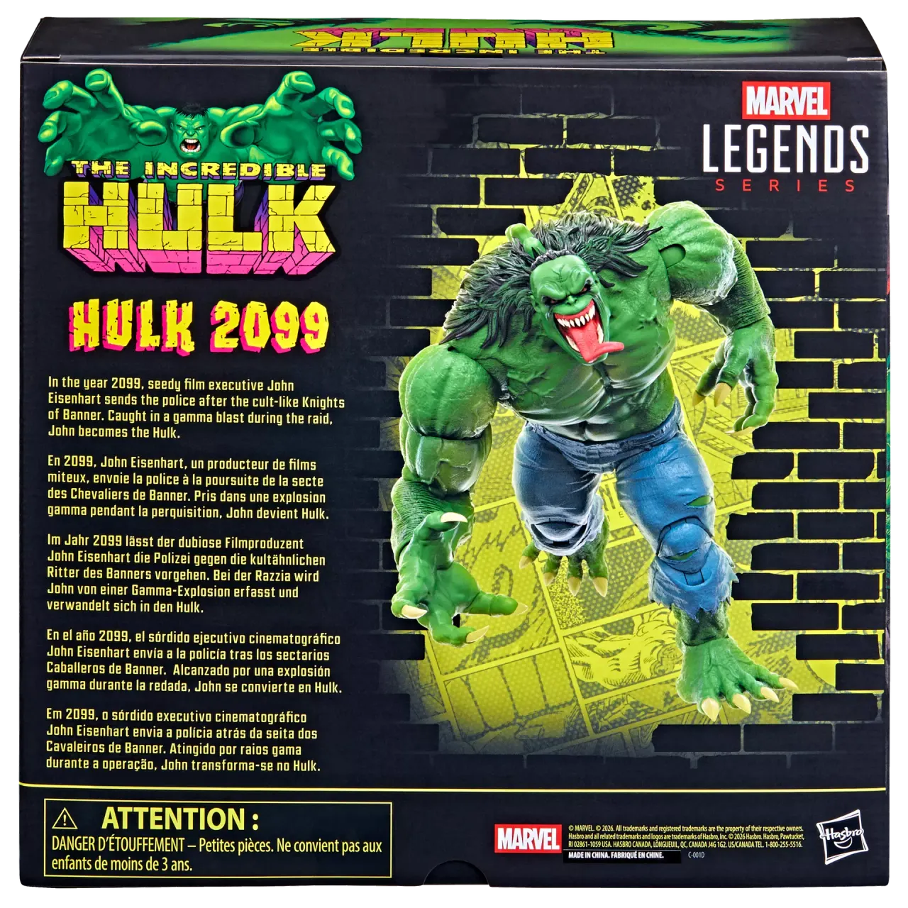 Hasbro Marvel Legends Hulk 2099 Deluxe 7in Action Figure - Image 5