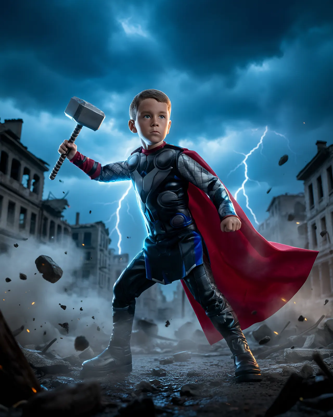 Rubie's Child's Thor Costume – Avengers: Age of Ultron (Large) - Image 2