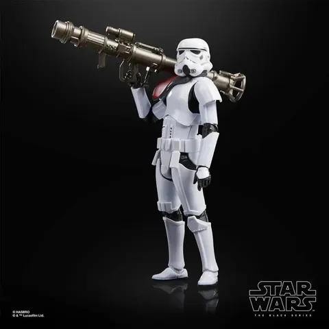 Hasbro Star Wars Black Series Stormtrooper Rocket Launcher 6" Figure