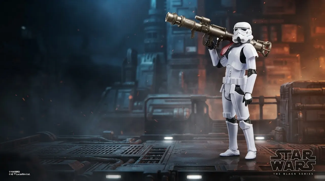 Hasbro Star Wars Black Series Stormtrooper Rocket Launcher 6" Figure - Image 8