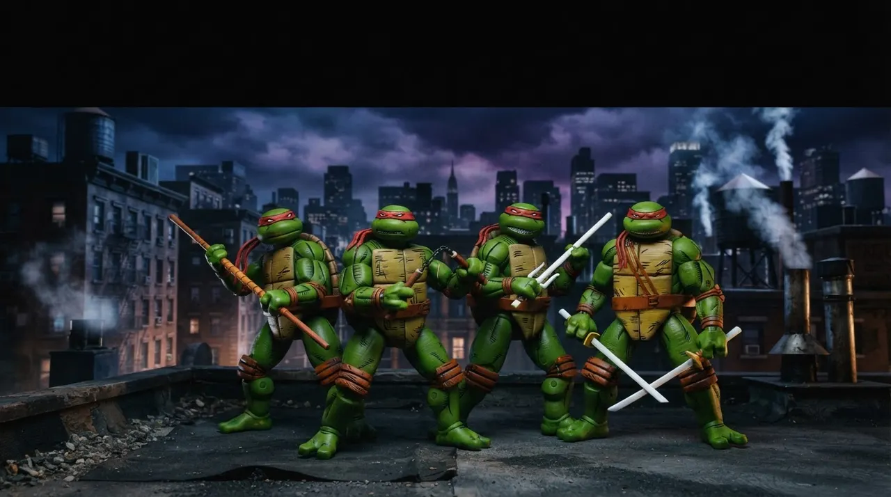NECA TMNT 7" 4‑Pack Action Figures - Image 10