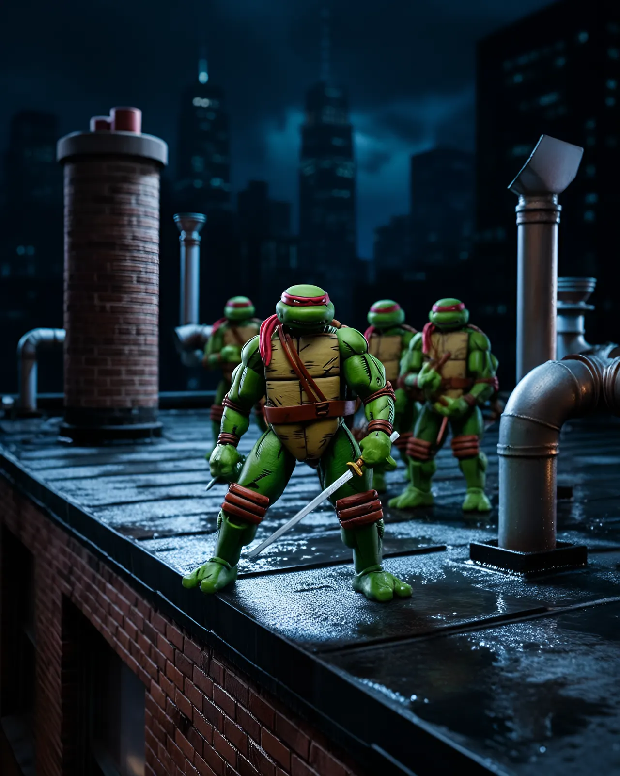 NECA TMNT 7" 4‑Pack Action Figures - Image 9
