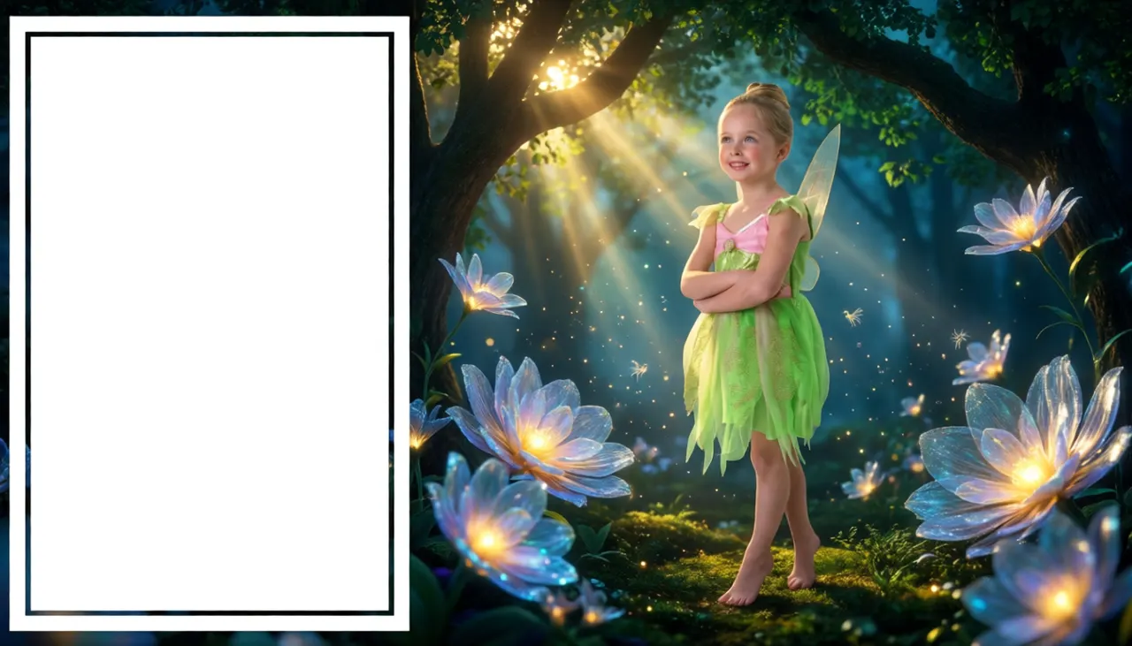 Rubie's Tinker Bell Green Fairy Costume for Kids L (7-9 yrs) - Image 3