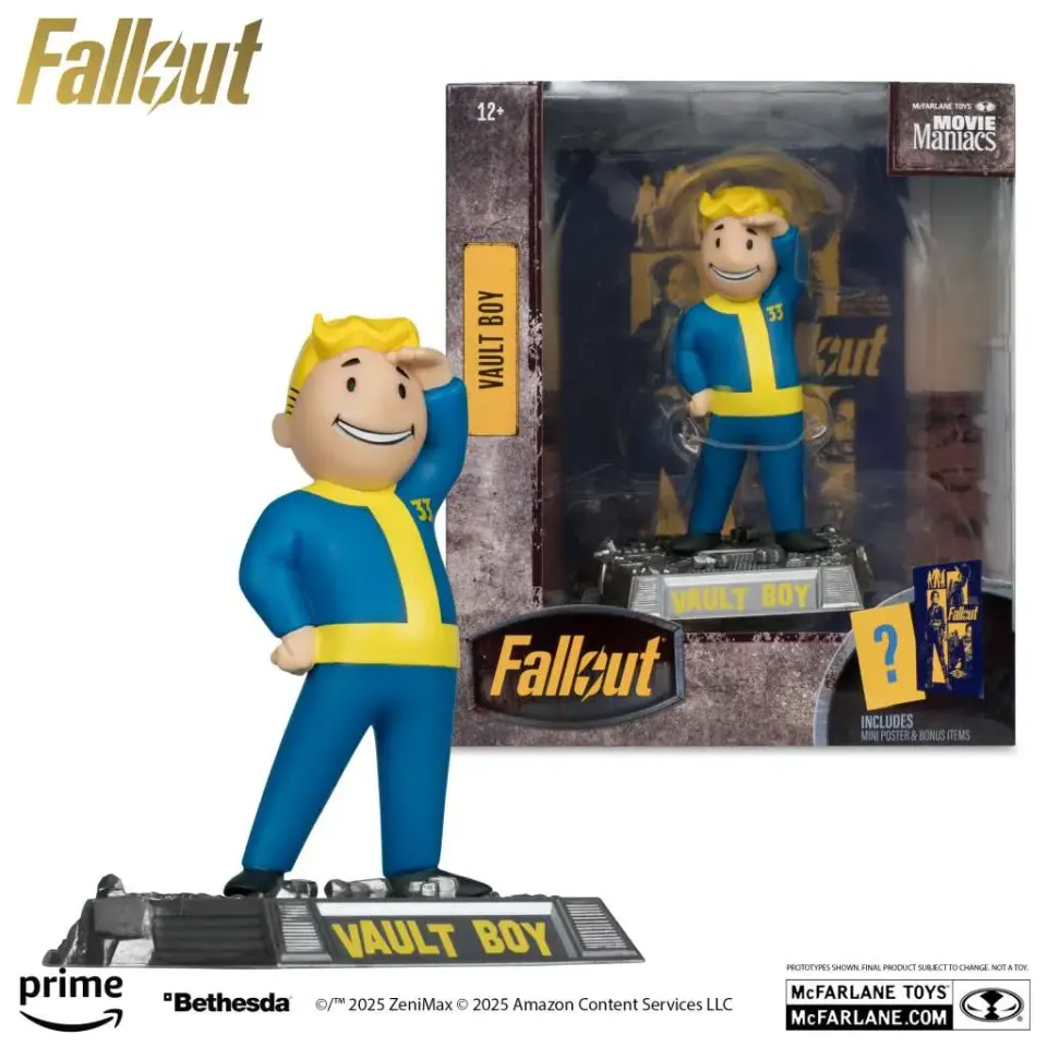 McFarlane Toys Movie Maniacs Fallout Vault Boy Variant 2 - Image 5