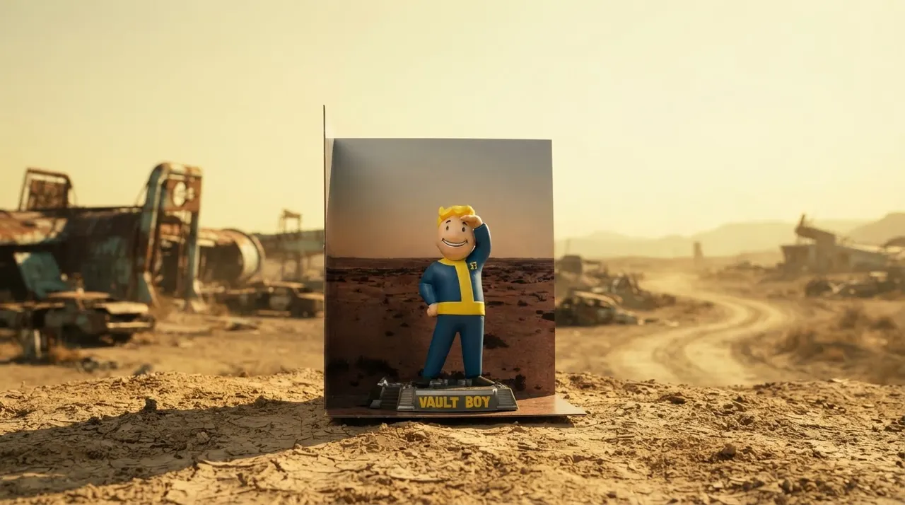 McFarlane Toys Movie Maniacs Fallout Vault Boy Variant 2 - Image 7