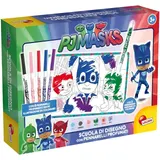 Lisciani PJ Masks Scuola di Disegno Activity Book - Thumbnail 1