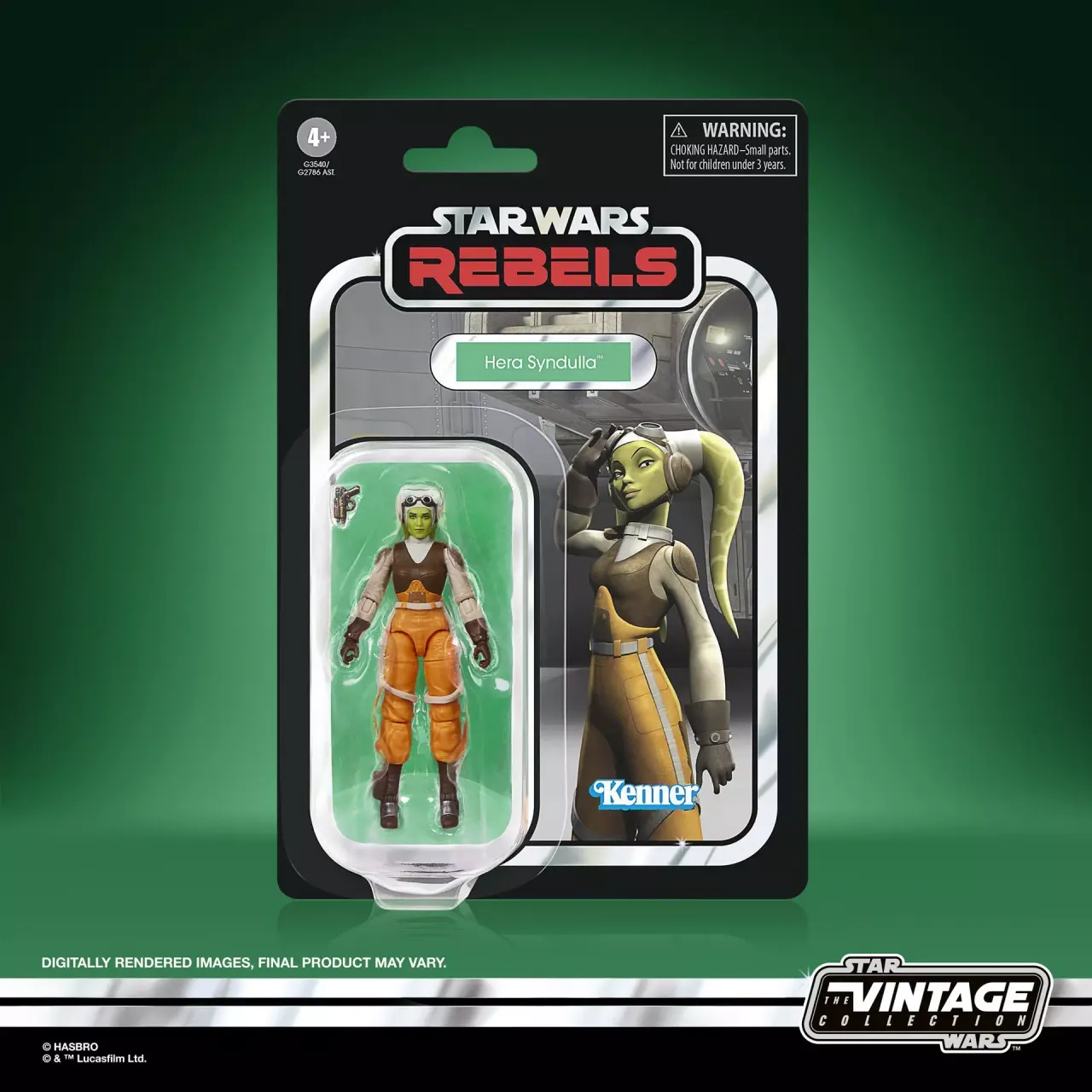 Hasbro Star Wars Vintage Hera Syndulla (Spectre-2) 3.75" Figure - Image 12