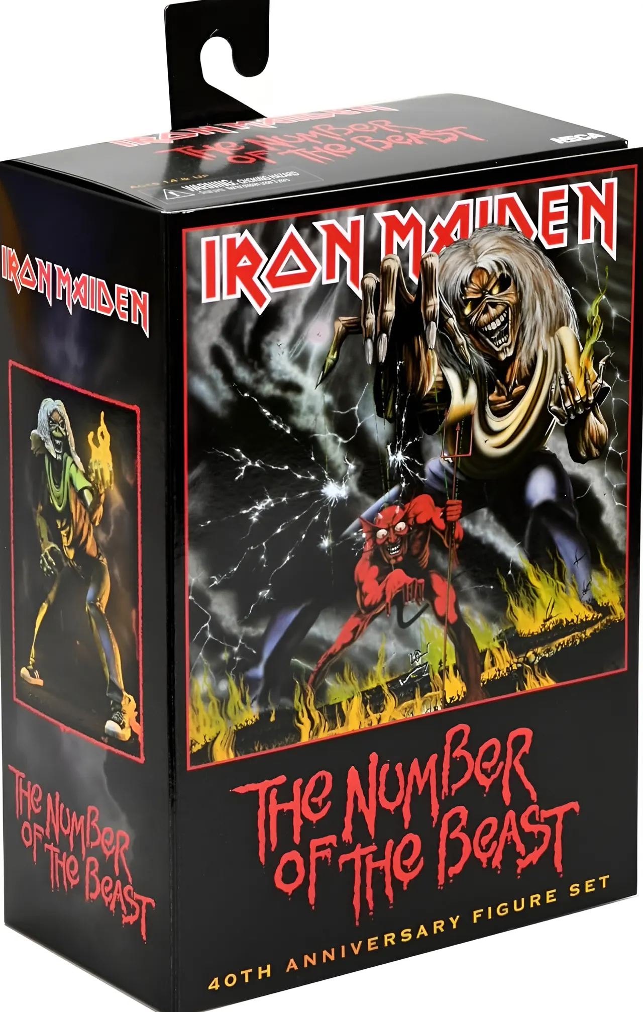 NECA Iron Maiden Ultimate Eddie the Head – 40th Anniversary 7" Figure - Image 14