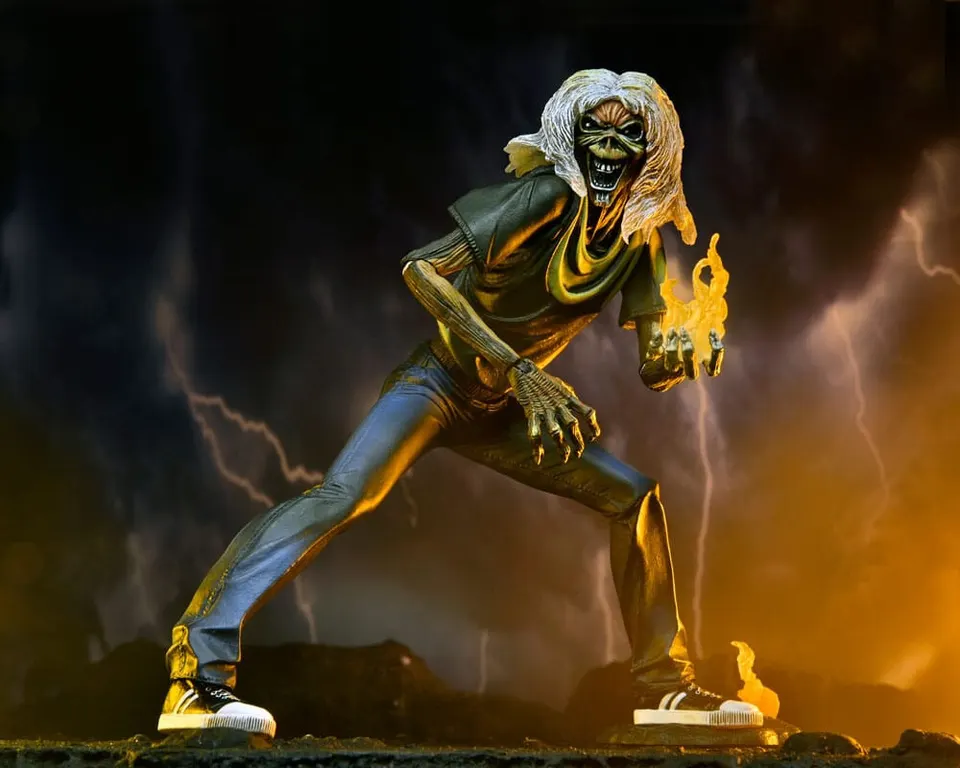 NECA Iron Maiden Ultimate Eddie the Head – 40th Anniversary 7" Figure - Image 5