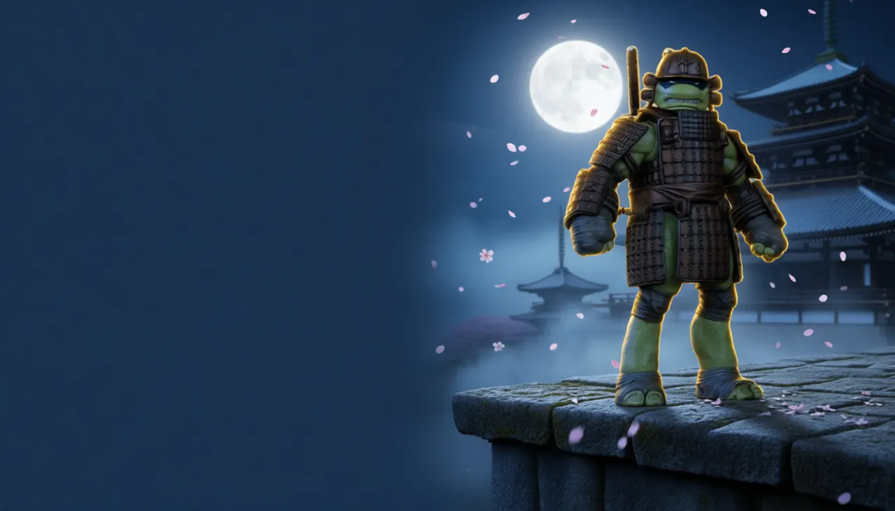 McFarlane Toys Leonardo (Turtles in Time) Page Punchers 5" Figure - Image 7